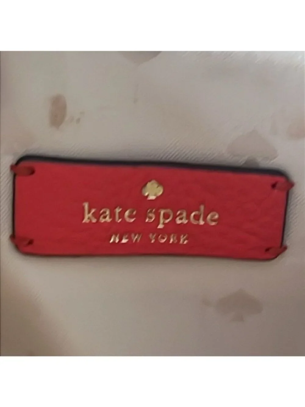 Kate Spade Coral Leila Triple Gusset Adjustable Strap Leather Crossbody